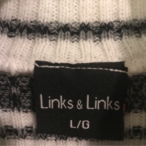 Vintage Striped Knit Sleeveless Sweater - Picture 4 of 4